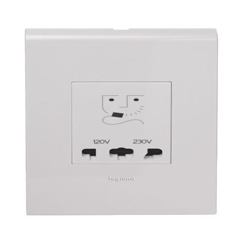 Legrand Myrius 4M Shaver Socket, 6730 49